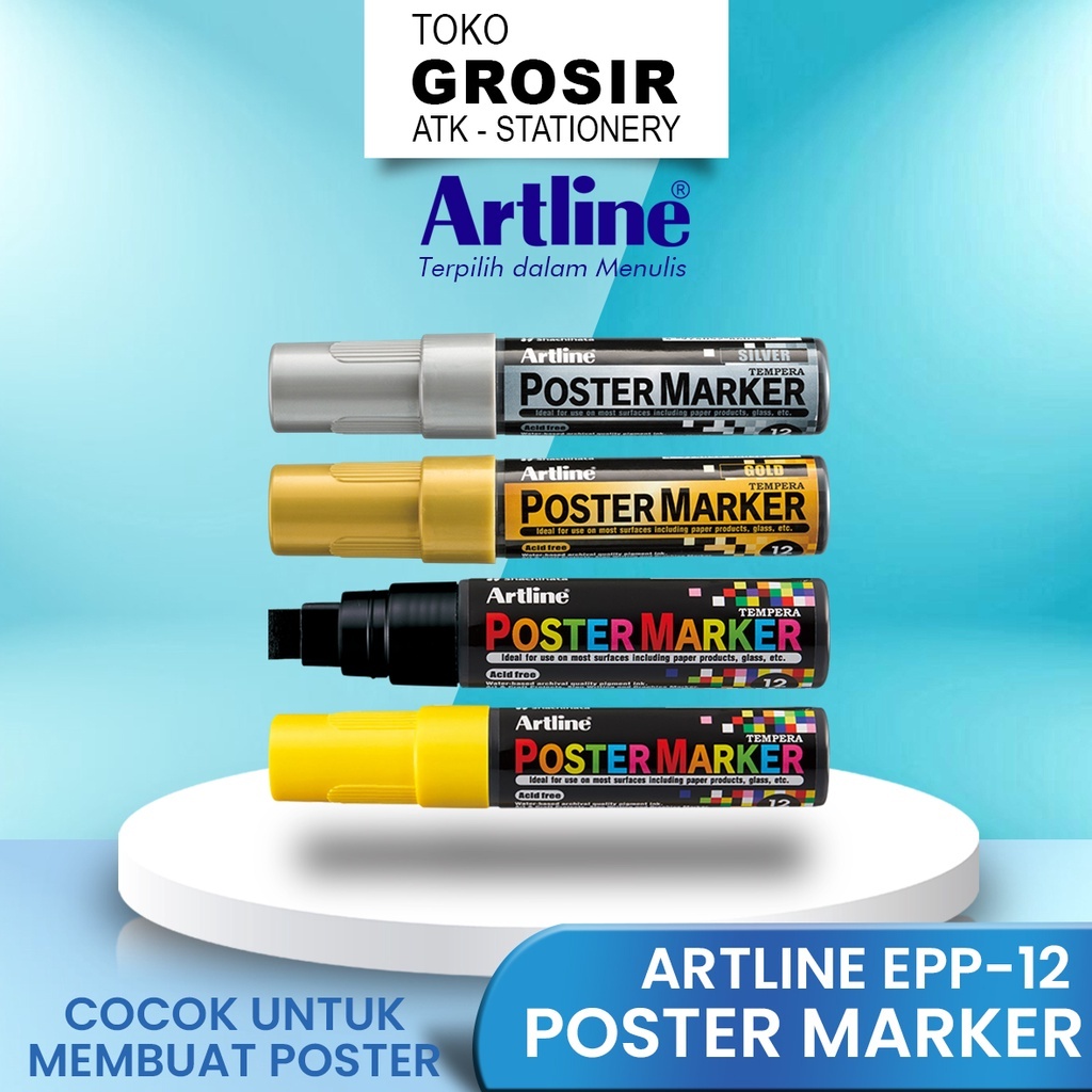 

GROSIR Spidol Poster Marker EPP-12