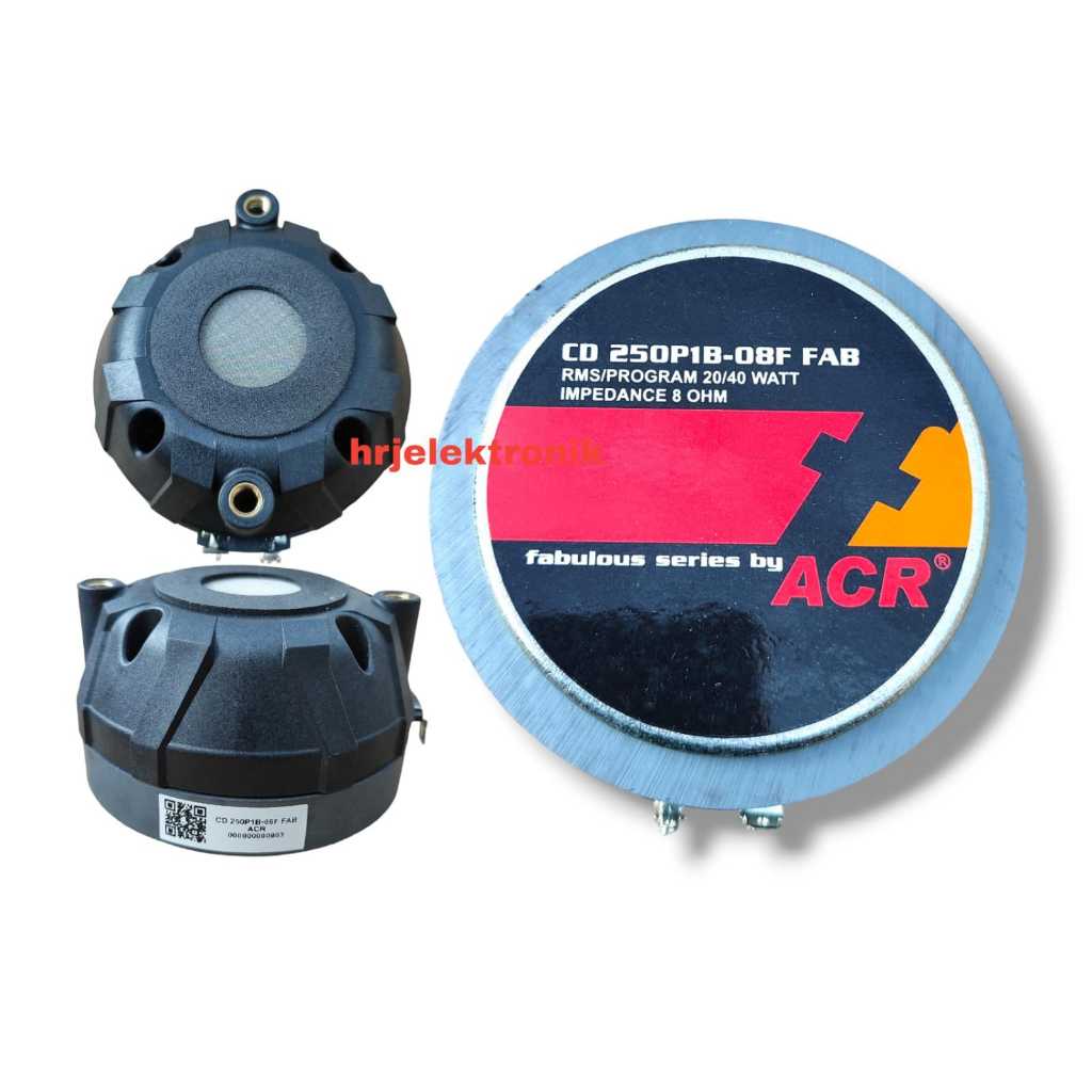 Tweeter Driver Fabulous ACR magnet CD 250P18-08F FAB Tweeter