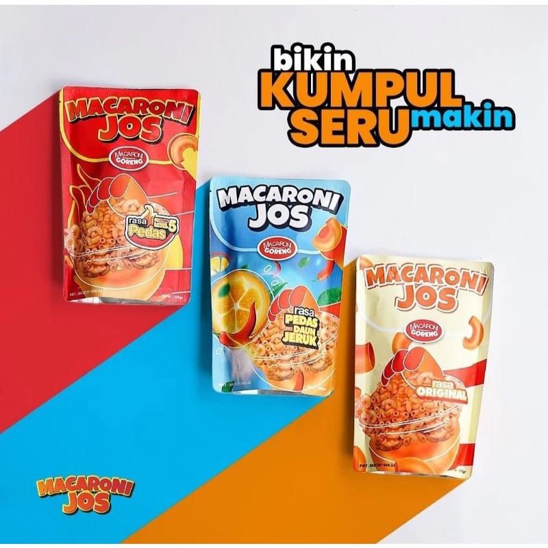 

Macaroni Jos Snack Viral Makaroni Aneka Rasa Cemilan Enak Murah 100gr