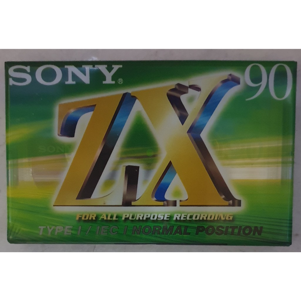 KASET TAPE KOSONG SEGEL SONY C-90ZXA / ZX 90 (90 MENIT)