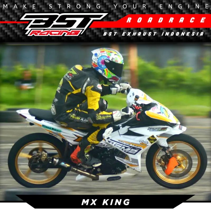 KNALPOT MX KING ROADRACE BST RACING