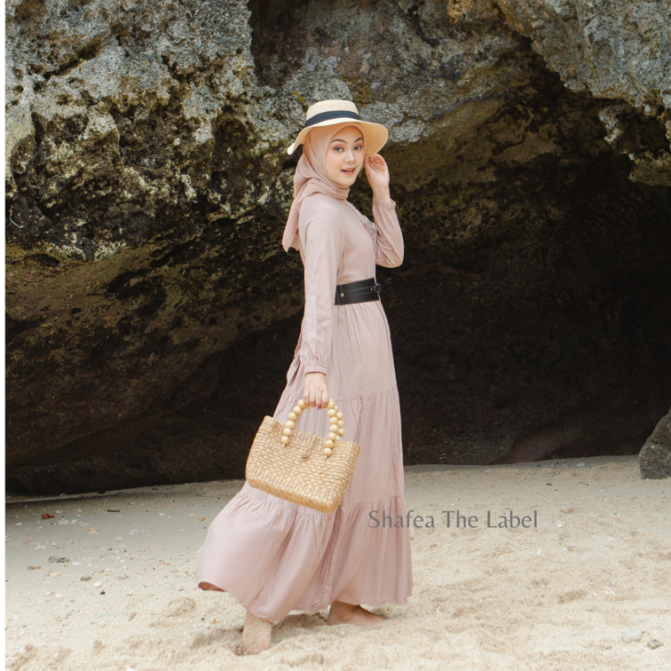 Gamis Twill Ori by Humaira Store Surabaya Gamis Polos Premium Gamis Syari baju muslim wanita dress w