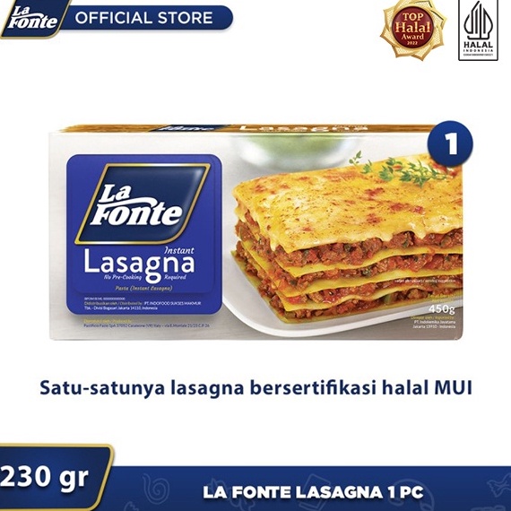 

HEMAT PROMO La Fonte Lasagna 23gr 1 Pc