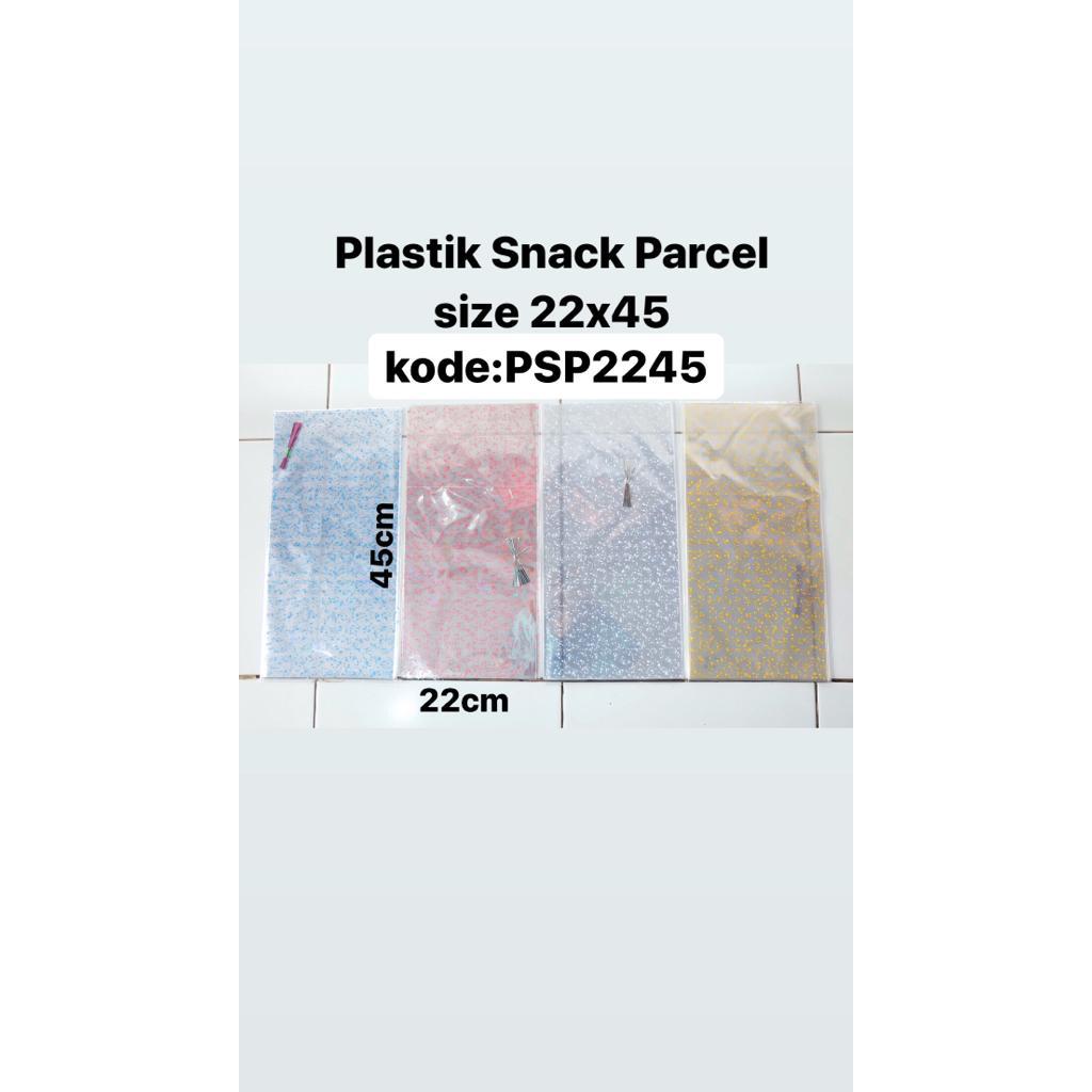 

plastik snack souvenir ultah anak motif parcel size 45 x 22 cm