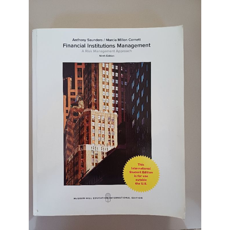 Buku Financial Institution Management: A Risk Management Approach