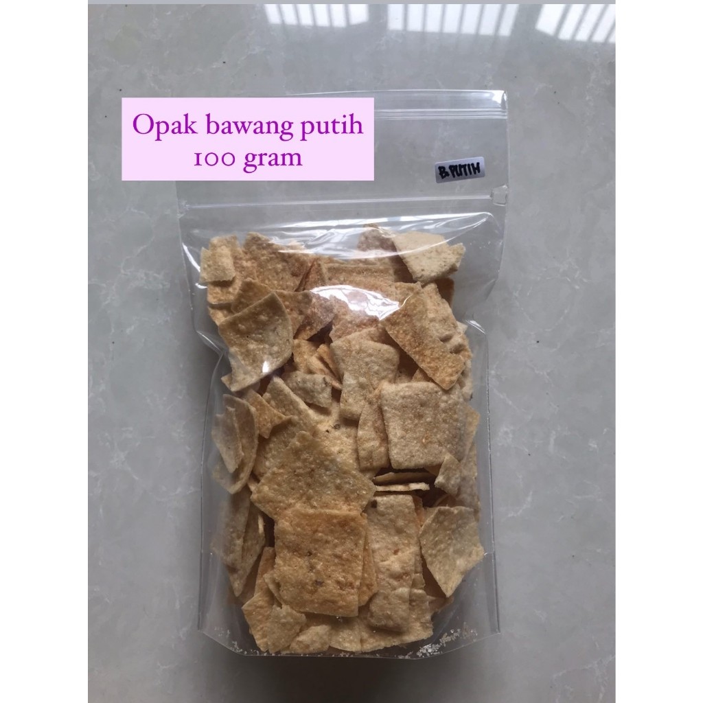 

OPAK BAWANG PUTIH 100 GRAM | KERUPUK OPAK | OPAK SINGKONG | OPAK PETAK | KERIPIK OPAK | OPAK UBI SNACKY MEDAN