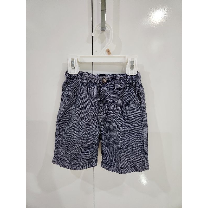 Preloved celana pendek anak laki-laki second beige chino jeans size 2 tahun