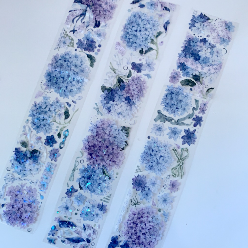 

[Sample] Komos Hydrangea Flower PET Tape