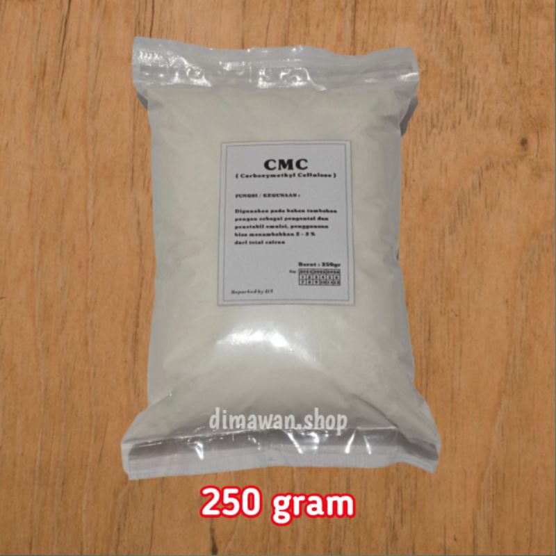 

CMC ( Carboxymethyl Cellulose ) Food Grade pengental makanan minuman 250 gram