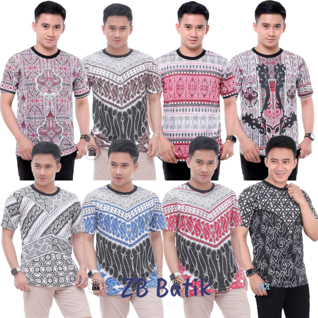Kaos Batik Etnik / kaos oblong wanita / kaos etnik pria / baju etnik wanita / baju etnik / baju bali