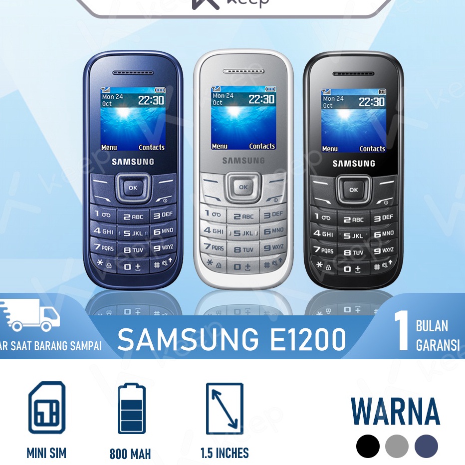 PROMO SALE COD hp samsung GSM gt e12e125 murah baru single sim