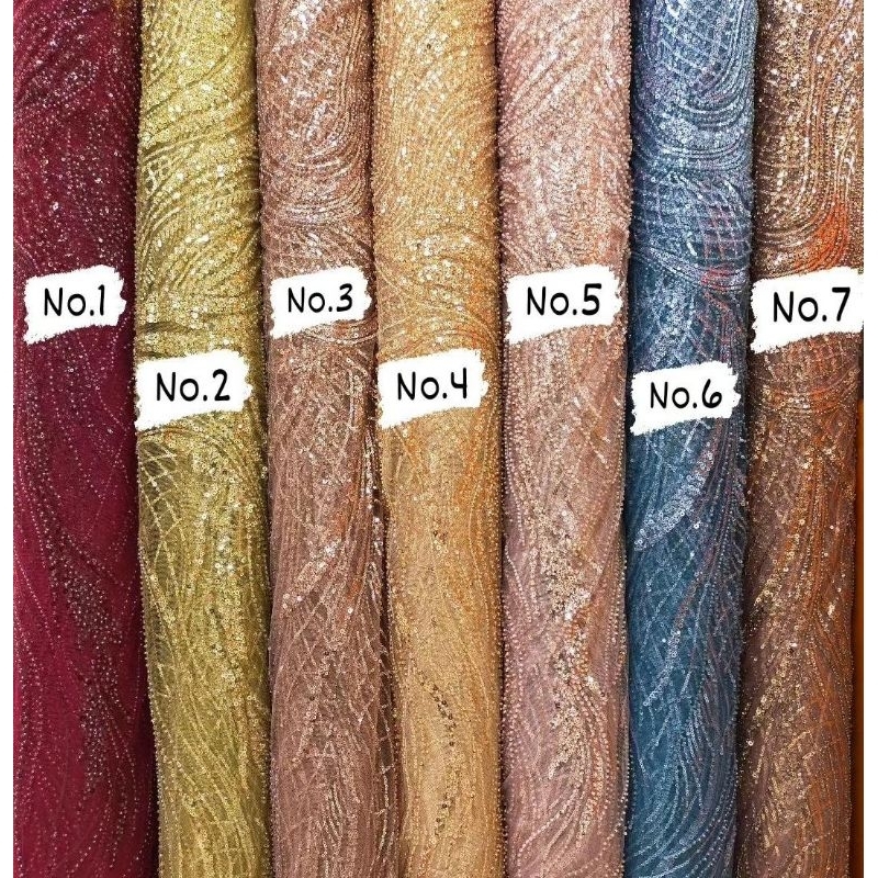 BROOKAT TULLE METERAN MOTIF CL