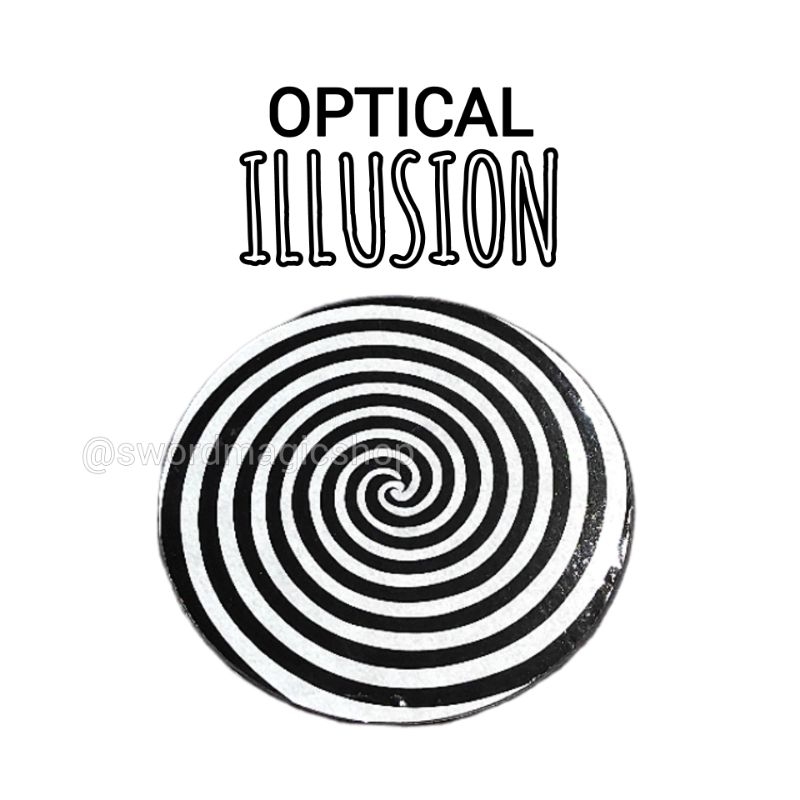 Alat Sulap Optical Illusion - Sulap Hipnotis - Spinning Illusion - Sulap  Gasing ilusi  - Toko Sulap