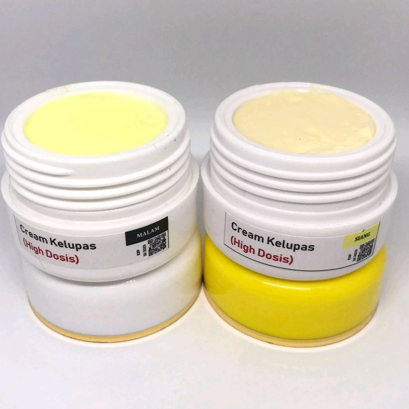 CREAM PEMUTIH WAJAH GLOWING WAJAH EMEDICAL ORIGINAL BPOM PAKET CREAM KELUPAS / DAY AND NIGHT CREAM U