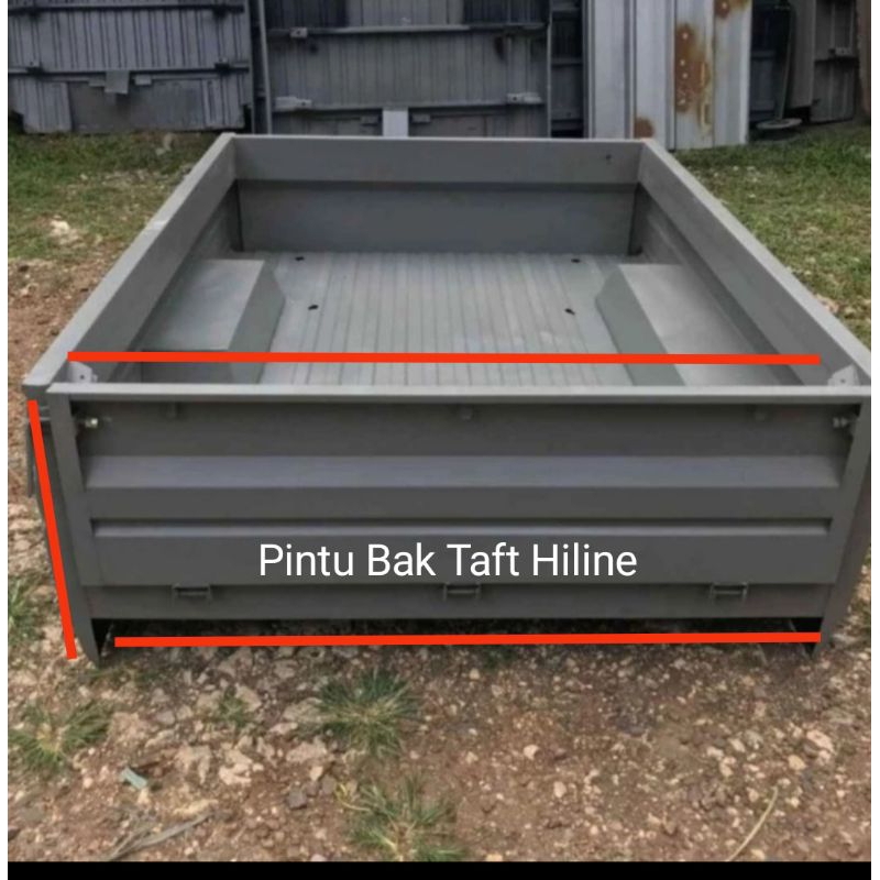 Pintu Bak baru Taft Hiline pick up, tutup, tebeng, ombeng