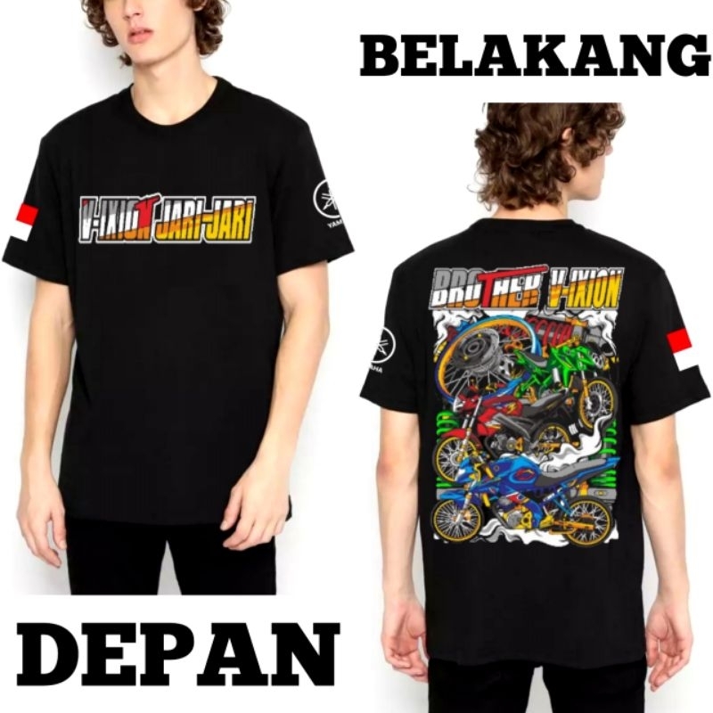 KAOS BAJU VIXION JARI JARI BROTHER