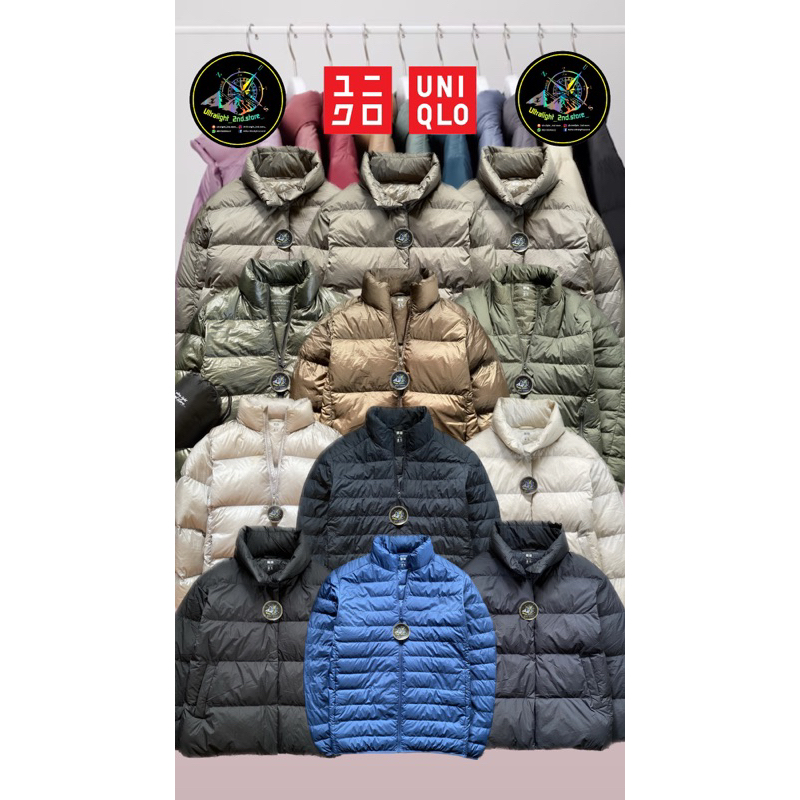 Jaket Bulu Angsa Uniqlo Ultralight Non hoodie