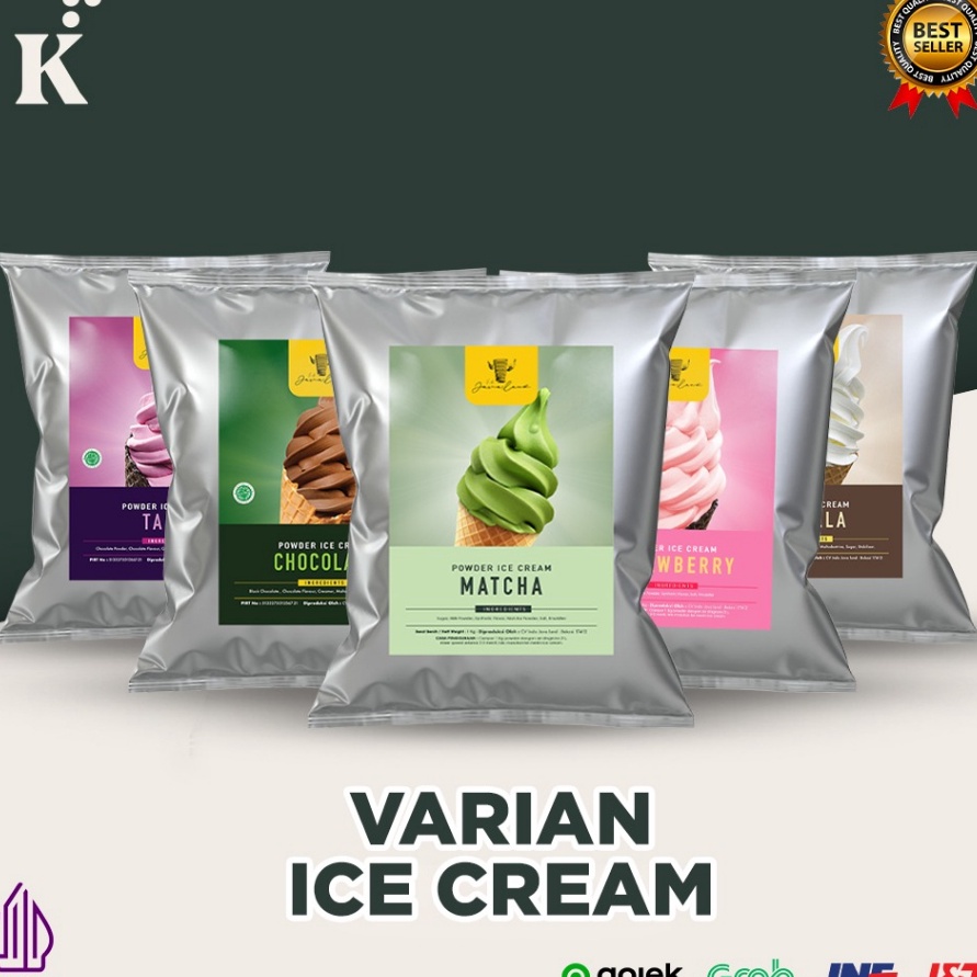 

TERMURAH Bubuk Minuman Bubble Drink Es Krim 1 kg Javaland