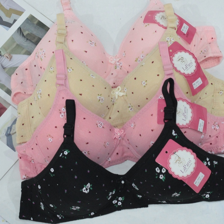 Bra BH wanita cewek Busa Tipis Tanpa Kawat La Paris 444