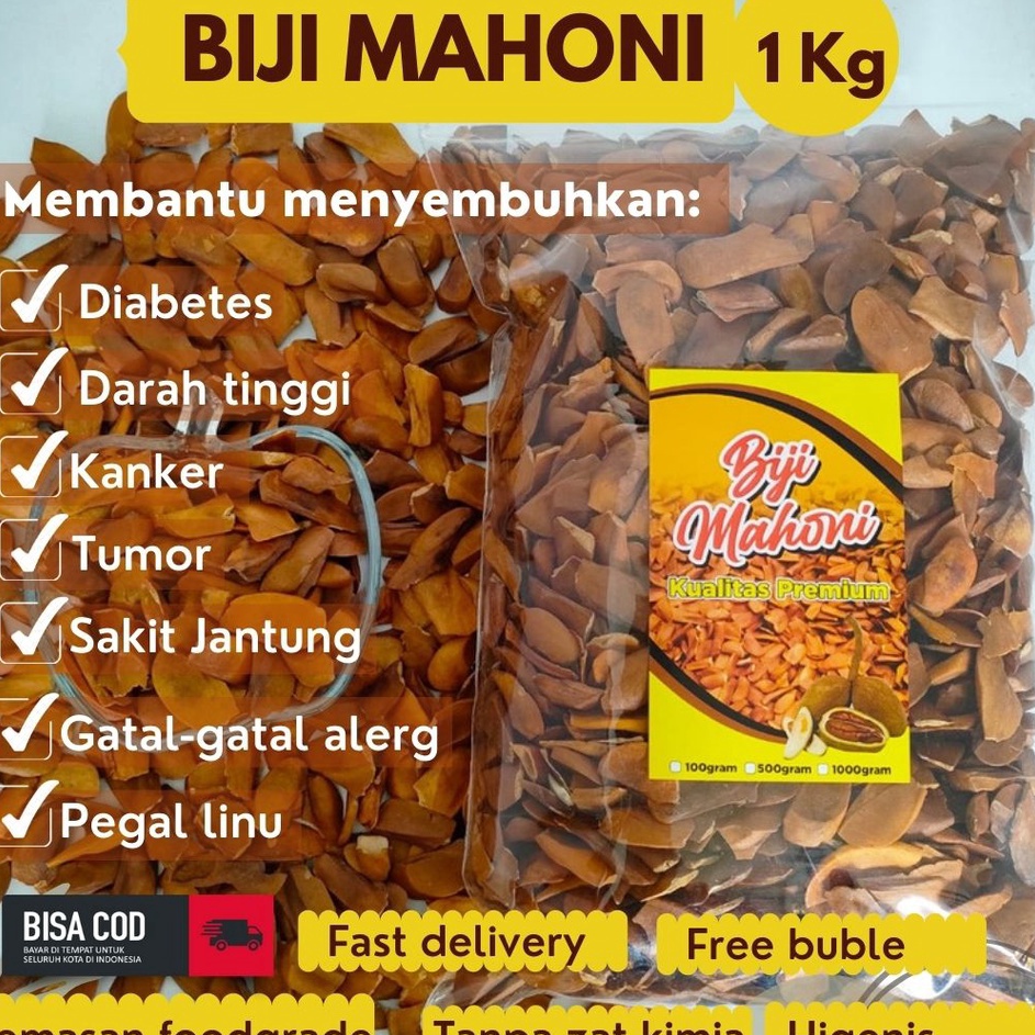 

biji mahoni 1kg