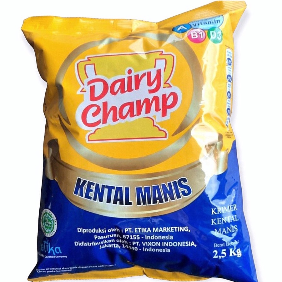 

C6369 Dairy Champ Susu Kental Manis 25kg