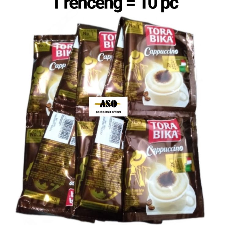 

FSASH SALE Kopi Torabika CAPPUCINO granule 25gr RENCENG ISI 1