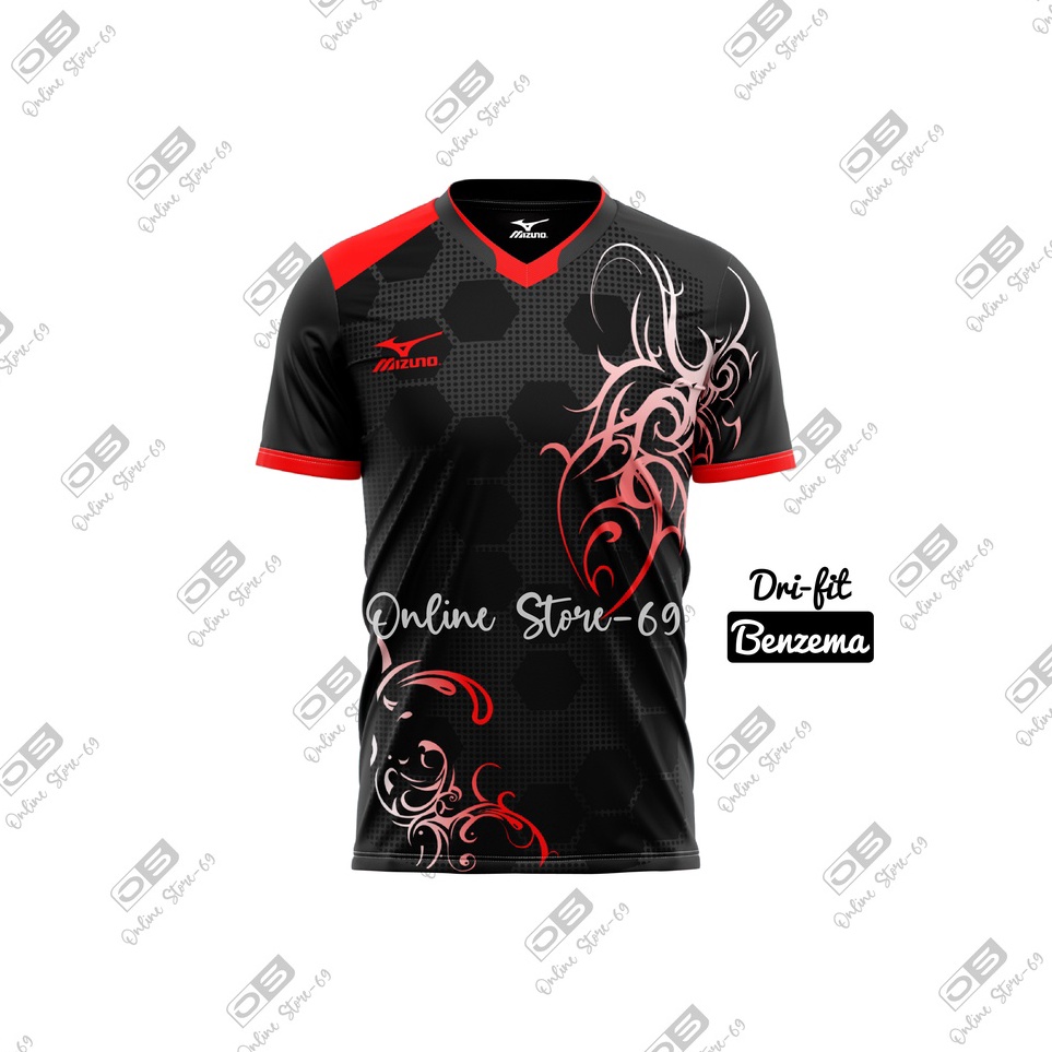 Stock Banyak BAJU VOLLY MIZUNO  SET SINGLET BTON  JERSY VOLLI