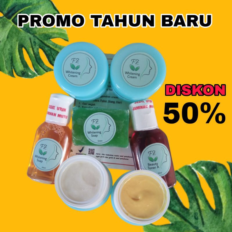 KRIM FZ CREAM FZ || FZ SKINCARE FZ WHITENING PAKET LENGKAP