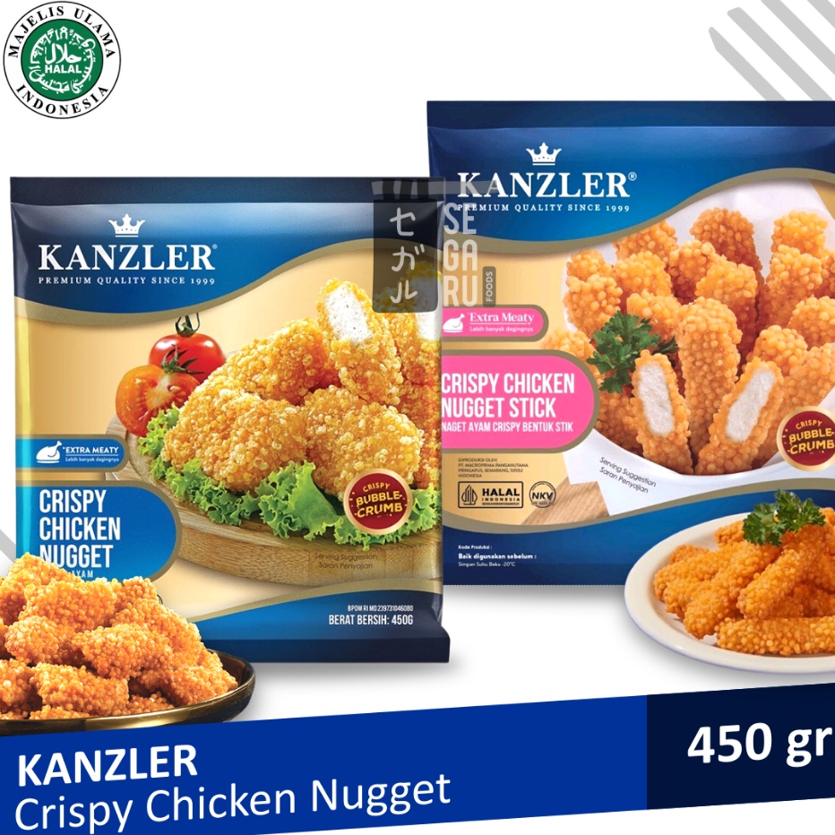 

77 KANZLER Crispy Chicken Nugget Ayam 45gr