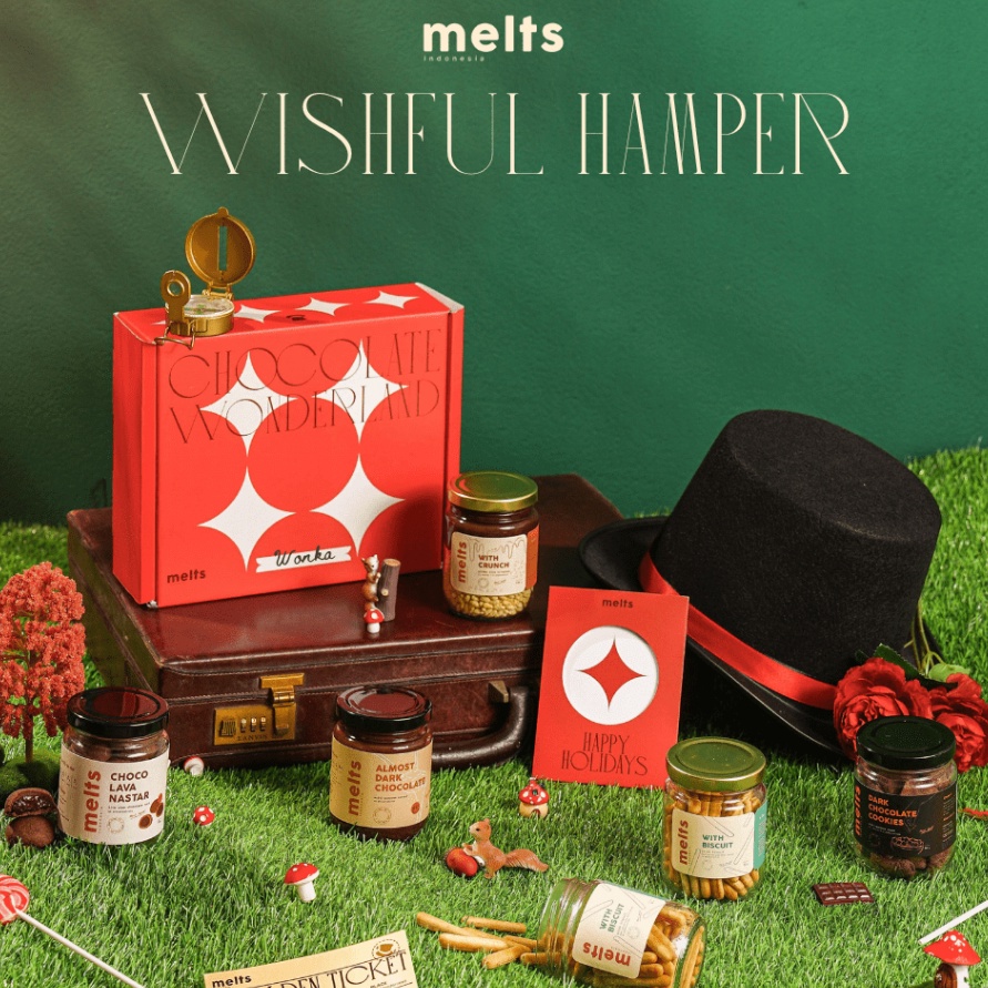 

77 Melts Wishful Hamper Hadiah Gift Set Kado Natal New Year Christmas Corporate