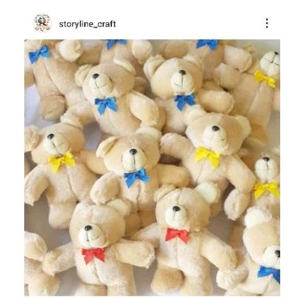 Boneka beruang bulu / Boneka beruang FF / Boneka Bear