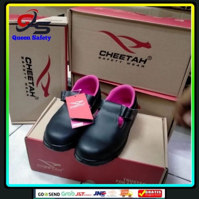 Sepatu Safety Cheetah Women Series 4008H/sepatu fashion wanita/ sepatu safety wanita/distributor sep