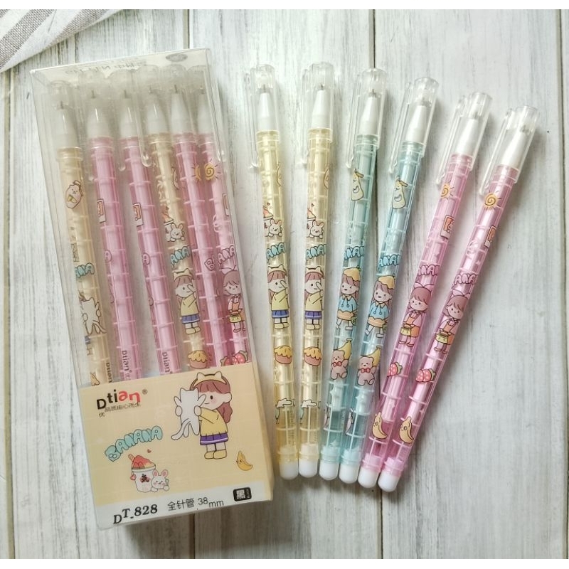 

(12PC) BULPOIN GEL DT-828 MOTIF CAT 0.38 HITAM