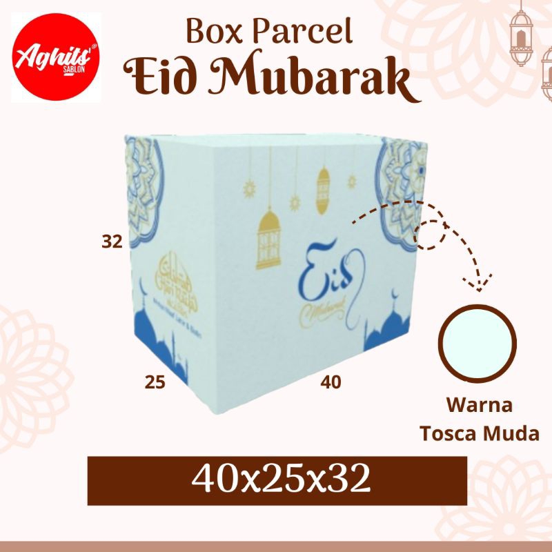 

Box Parcel Eid Mubarak 40x25x32