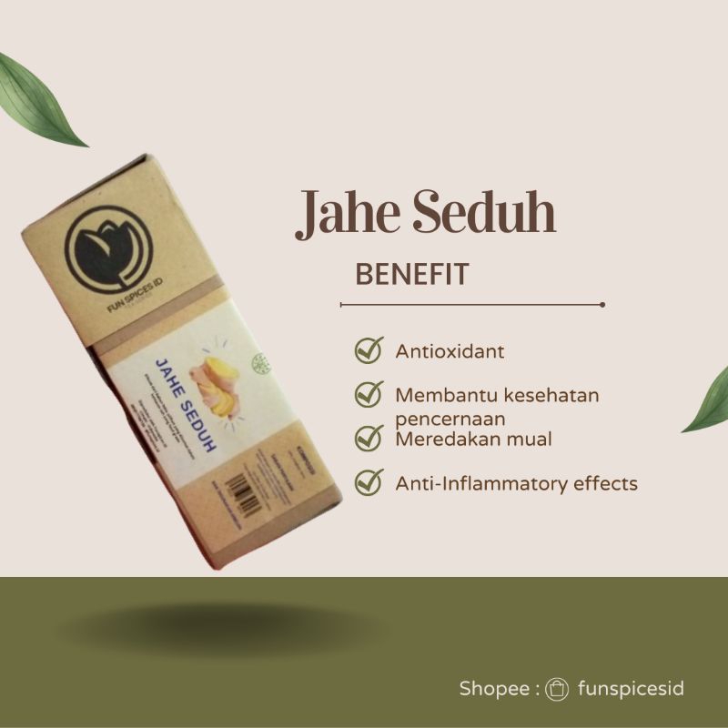 

Herbal Tea Jahe Seduh / Teh Jahe Seduh / Jahe Seduh