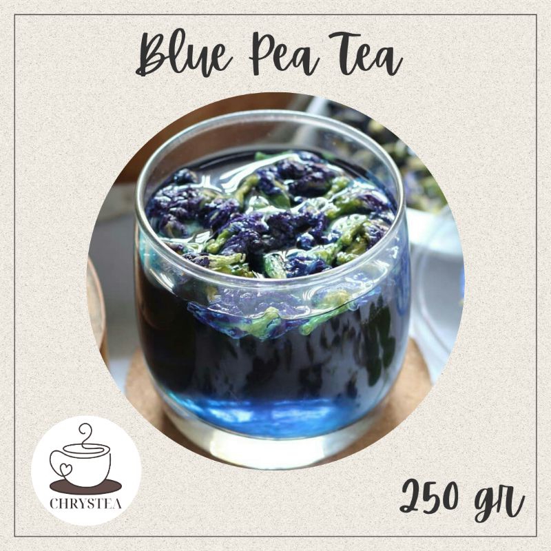 

CHRYSTEA || Blue Pea Tea / Bunga Telang 250gr