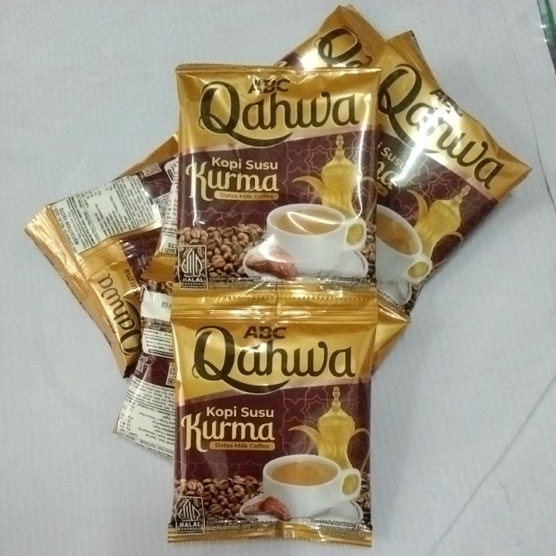 

ABC Qahwa Kopi Susu Kurma 1 Renceng 10 Sachet @27 gr