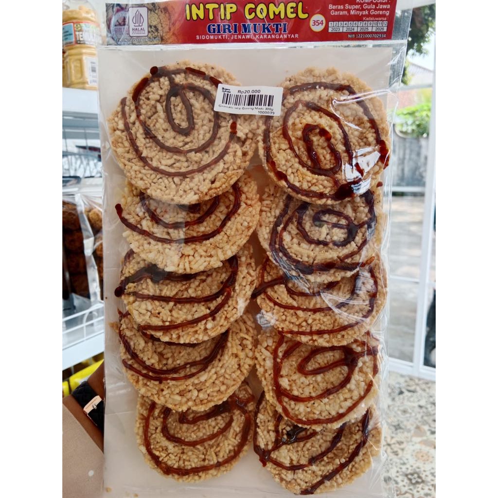 

Girimukti Intip Goreng Comel 300g