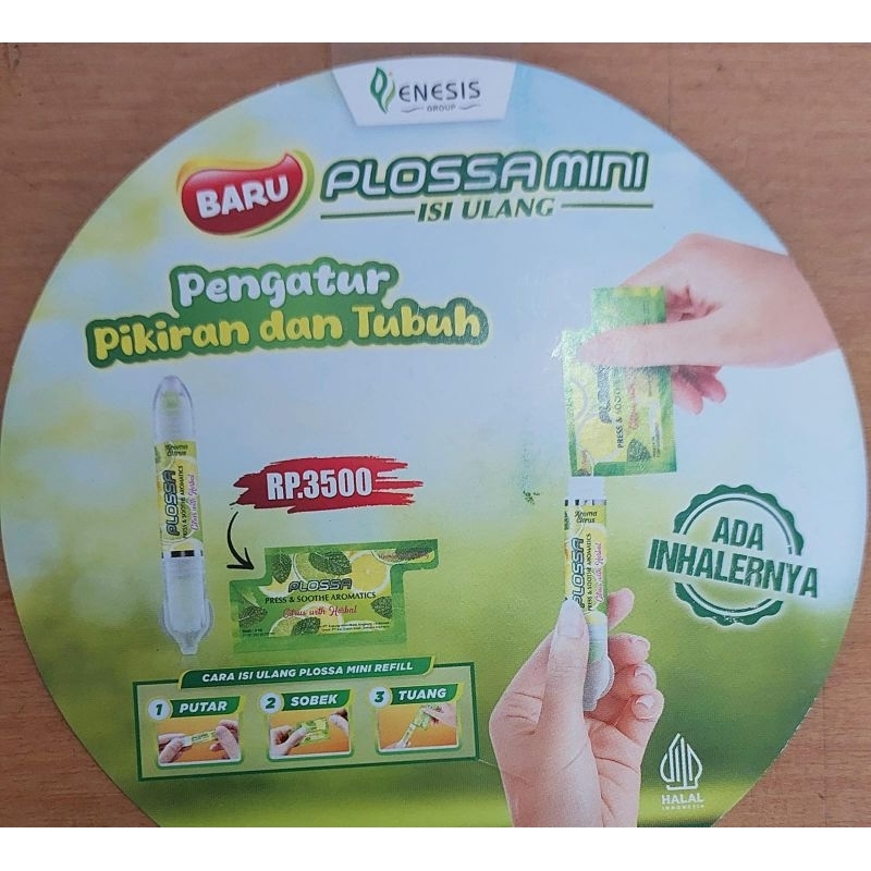 PLOSSA MINI TERBARU AROMA THERAPY BISA ISI ULANG| PROMO GRATIS ISI ULANG
