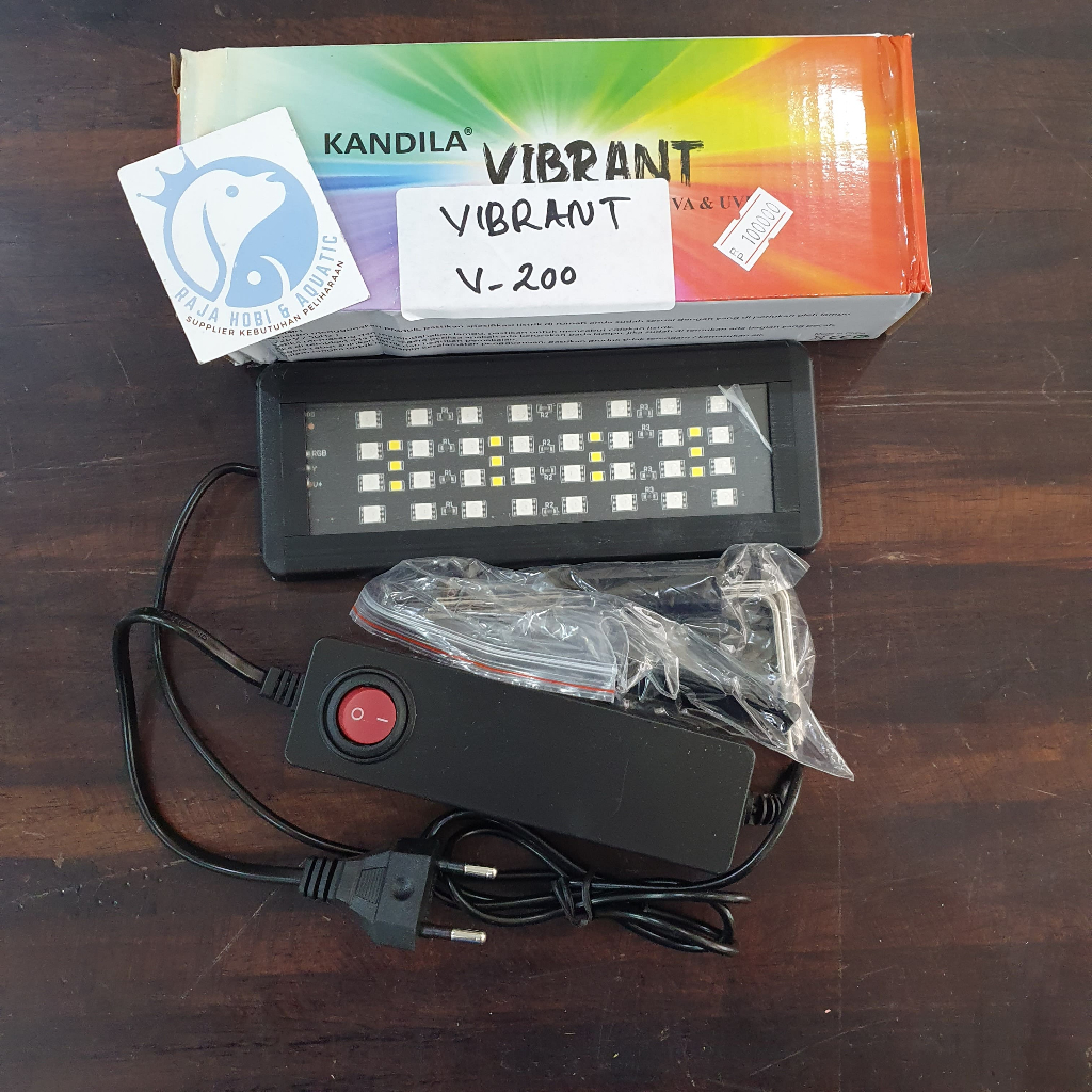 KANDILA VIBRANT LAMPU LED AQUARIUM AQUASCAPE IKAN UVA UVB