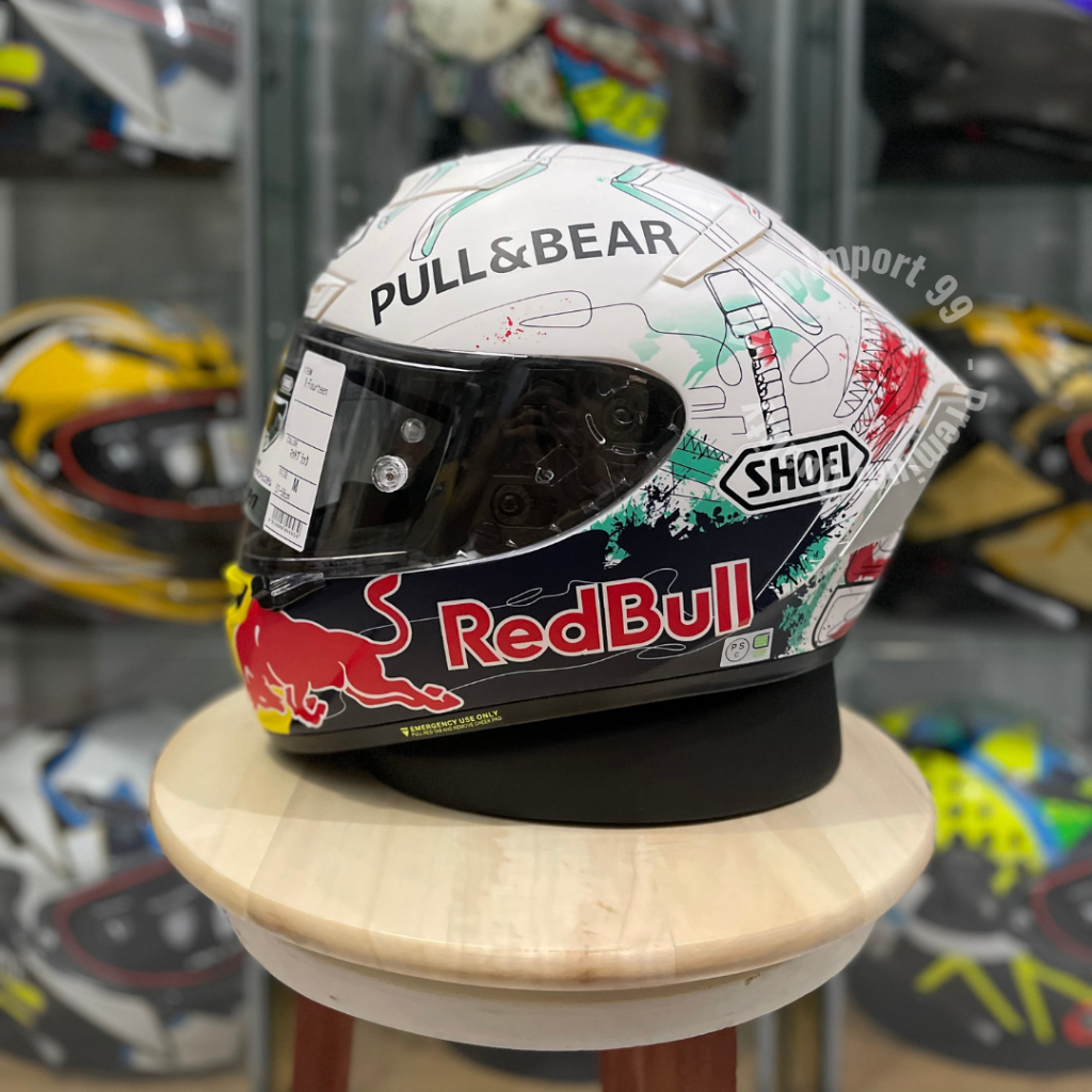 NEW HELM SHOEI X14 CATALUNYA REDBULL 1:1 FULL FACE