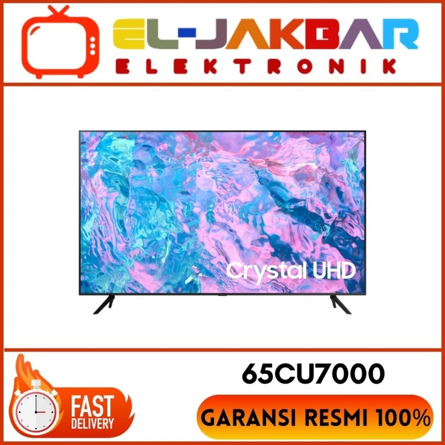 Led Tv Samsung 65CU7000 65 Inch Smart Tv Uhd 4K UA65CU7000 2023