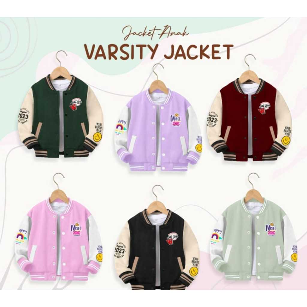 Jaket Anak / Jaket Varsity Anak