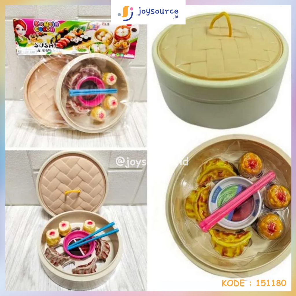 Daymart Toys Sushi Dimsum Mainan Anak Masak Masakan