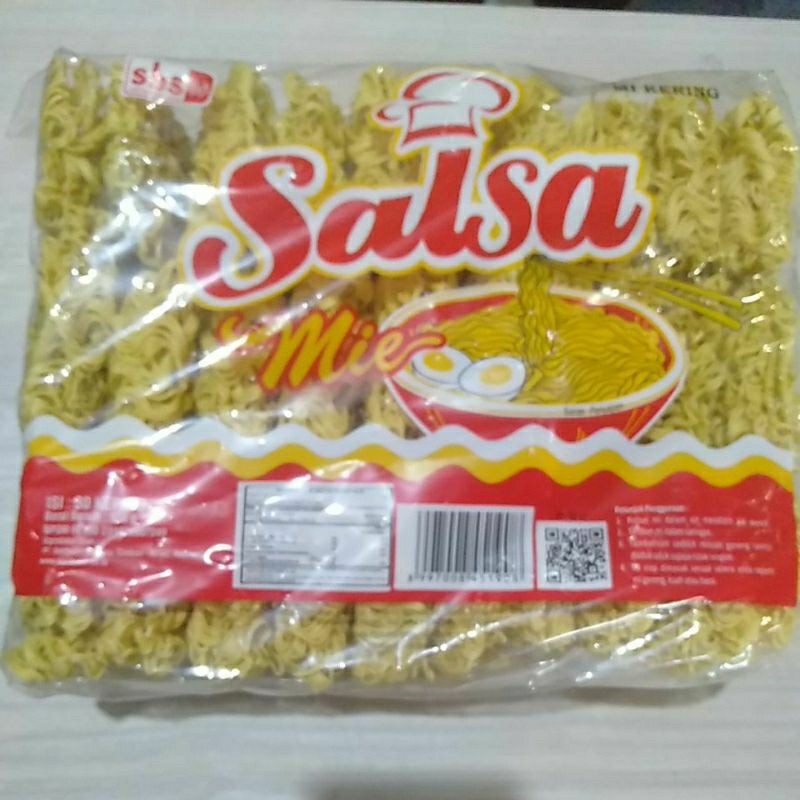 

MIE SALSA ISI 30 KEPING (950gr)