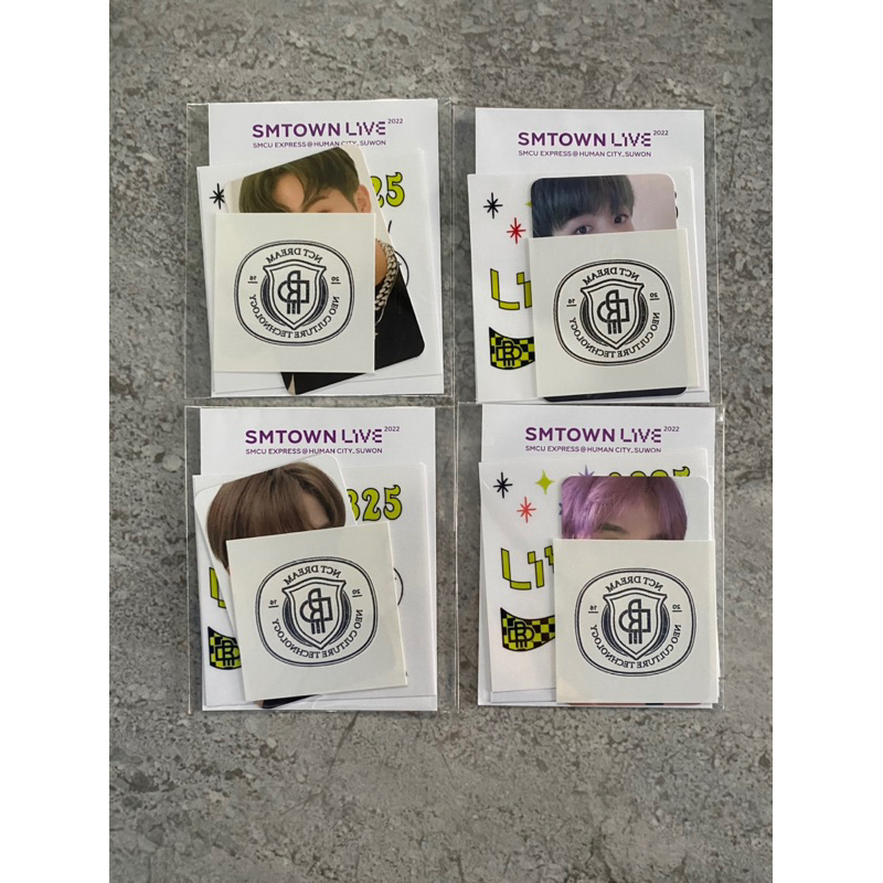 Nct dream 127 aespa MD SMCU Ar tattoo sticker set jaehyun mark jeno haechan jisung giselle karina wi