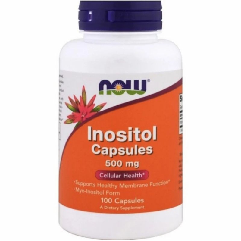 now inositol 500mg 500 mg 100 caps