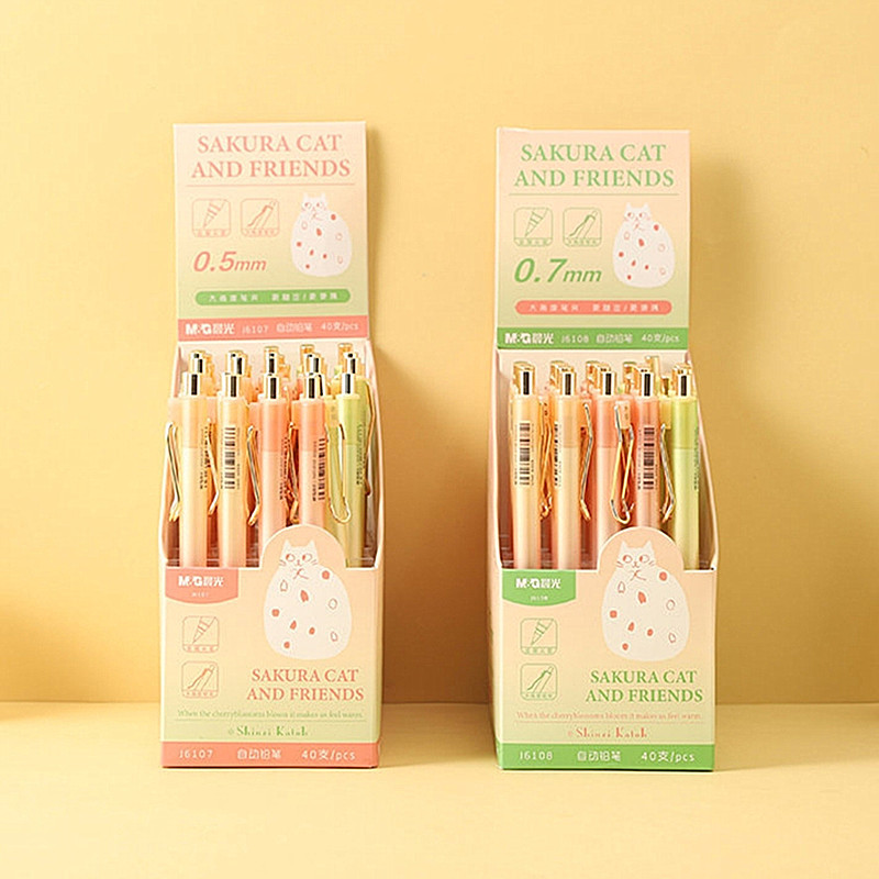 

Pensil Mekanik M&G Cat Cherry Blossom 0.5 & 0.7mm AMPJ6107