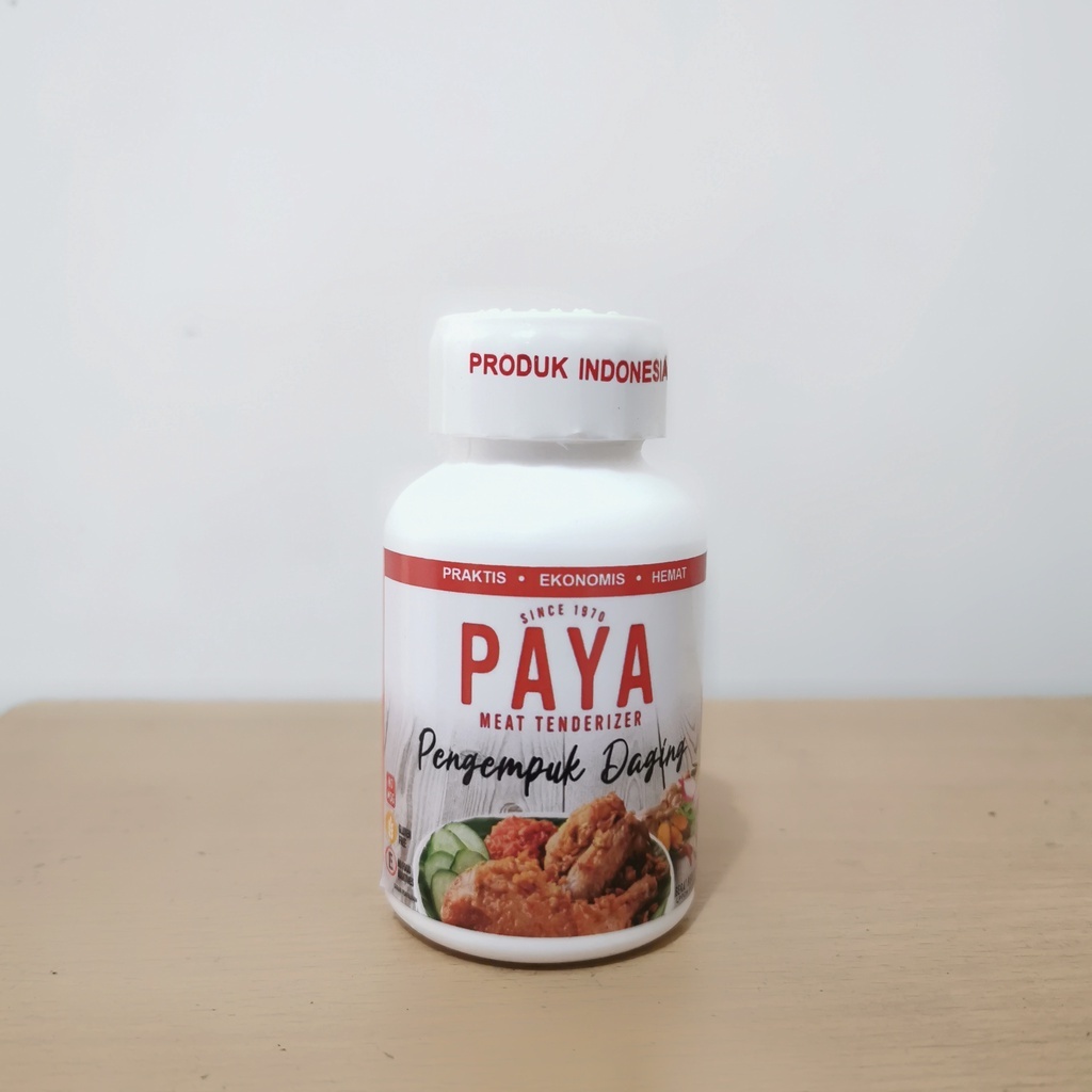 

PAYA Meat Tenderizer bahan pelunak pengempuk pelembut daging 70 gr