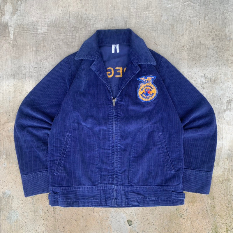 70s ffa jacket FUTURE FARMERS OF AMERICA AGRICULTUR oregon - eagle point. corduroy vintage